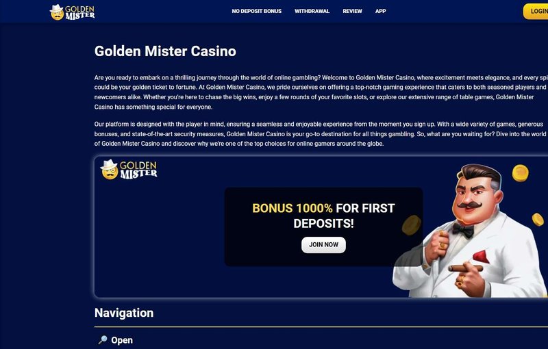 Golden Mister Casino UK Review: Is the 777 Deal a Winner?